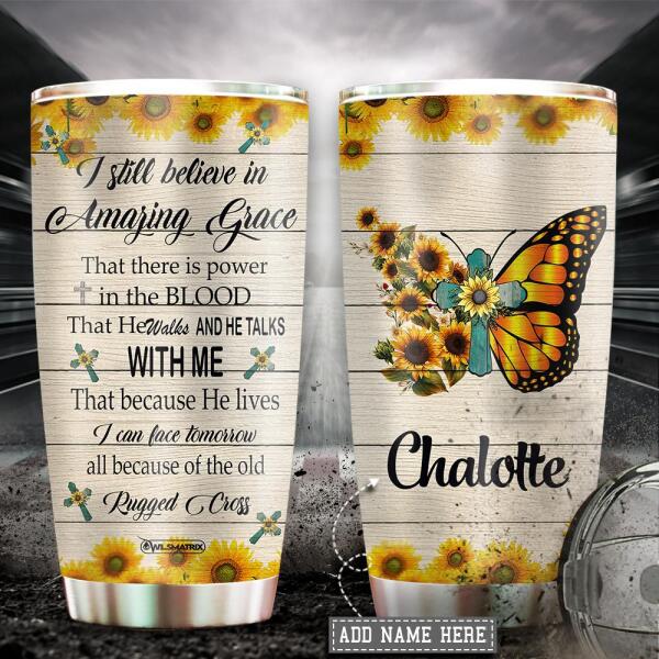 Jesus Christian Faith Personalized 20 Oz Tumbler For Coffee Travel And Daily Drinks