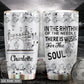 Sewing Love Music Soul Personalized 20 Oz Tumbler For Coffee Travel And Daily Drinks