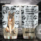 German Shepherd Dog I Am Your Friend Personalized 20 Oz Tumbler For Coffee Travel And Daily Drinks