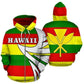Hawaii Kanaka Flag Warrior Hoodie For Traditional Inspired Outfits Travel And Thoughtful Gifts