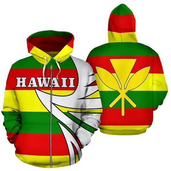 Hawaii Kanaka Flag Warrior Hoodie For Traditional Inspired Outfits Travel And Thoughtful Gifts