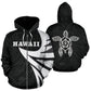Hawaii Turtle Warrior Hoodie For Nautical Inspired Streetwear Weekend Trips And Comfort