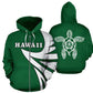 Hawaii Turtle Warrior Hoodie For Ocean Themed Events Holidays And Gift Ideas