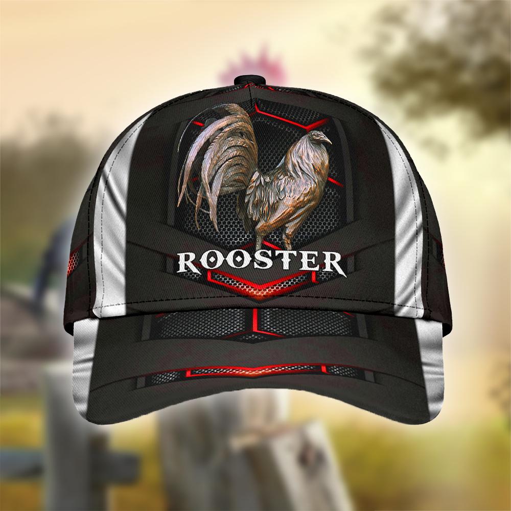 Rooster Amazing All Over Print Classic Cap For Casual Adventures Parties And Seasonal Styling