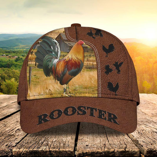 Rooster Farmhouse Classic Cap For Vacation Style Outdoor Activities And Daily Comfort