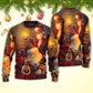 Christmas Santa Spirit Sweater For Winter Celebrations Family Events And Thoughtful Gifting