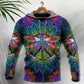 Hippie Dragonfly Mandala Peace Hoodie For Colorful Outings Music Events And Everyday Style