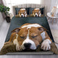 Staffordshire Dog Goodnight Sleeping Bedding Cover For Pet Lover Bedroom Decor