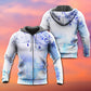 Watercolor Music Notes Hoodie For Musicians Outdoor Activities And Creative Gift Ideas