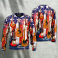 Guitar Independence Day Star Sweater For Rehearsals Weekend Outings And Expressive Casual Styling