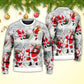 Christmas Santa Always With You Sweater For Festive Events Weekend Outings And Comfortable Winter Style