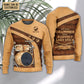 Vintage Drummer And Lady Stick Sweater For Distinctive Style Travel Adventures And Creative Gifts