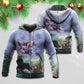 Fantasy Santa Battle Hoodie For Seasonal Parties Casual Wear And Thoughtful Holiday Gifts