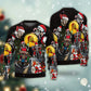 Skull Santa Racing Christmas Sweater For Seasonal Parties Cozy Gatherings And Thoughtful Holiday Gifts