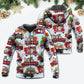 Gnome Christmas Truck Hoodie For Seasonal Parties Casual Wear And Thoughtful Holiday Gifts