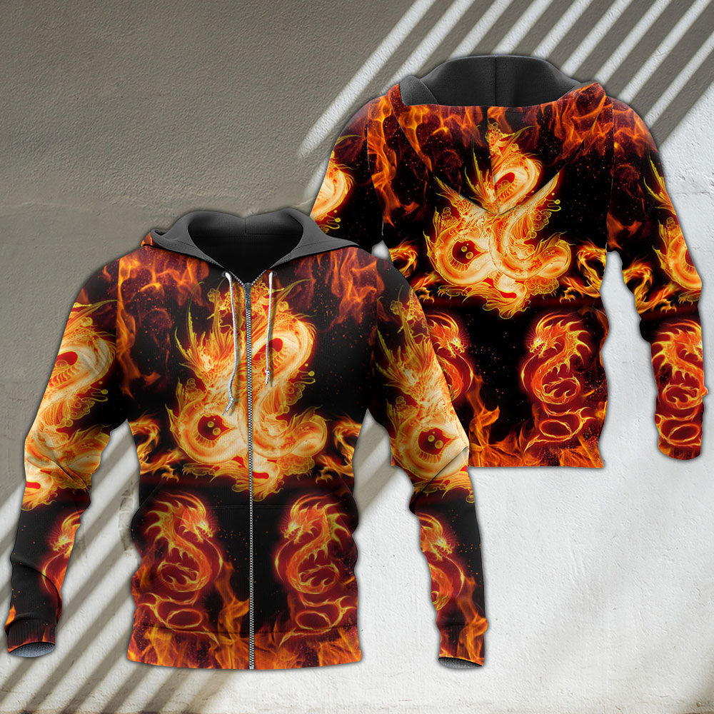 Fantasy Dragon Fireball Hoodie For Mythic Artwork Enthusiasts Casual Events And Daily Comfort