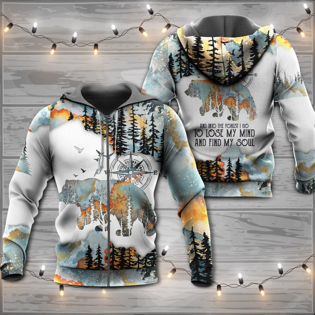 Camping Forest Escape Mind Free Hoodie For Hobby Inspired Style Outdoor Adventures And Comfort
