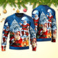 Christmas Santa Story Night Is Coming Sweater For Seasonal Parties Cozy Gatherings And Thoughtful Holiday Gifts