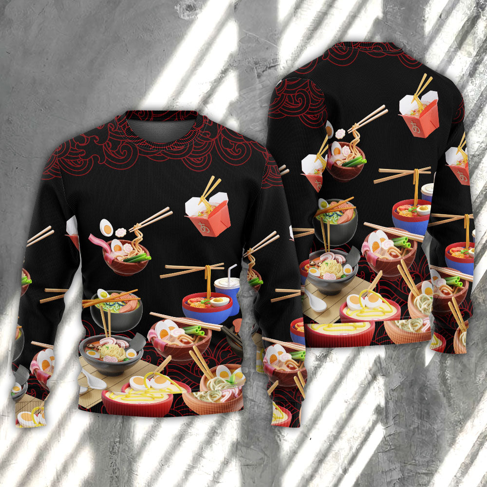 Ramen Fast Food Delicious Sweater For Everyday Outfits Seasonal Parties And Thoughtful Gifting