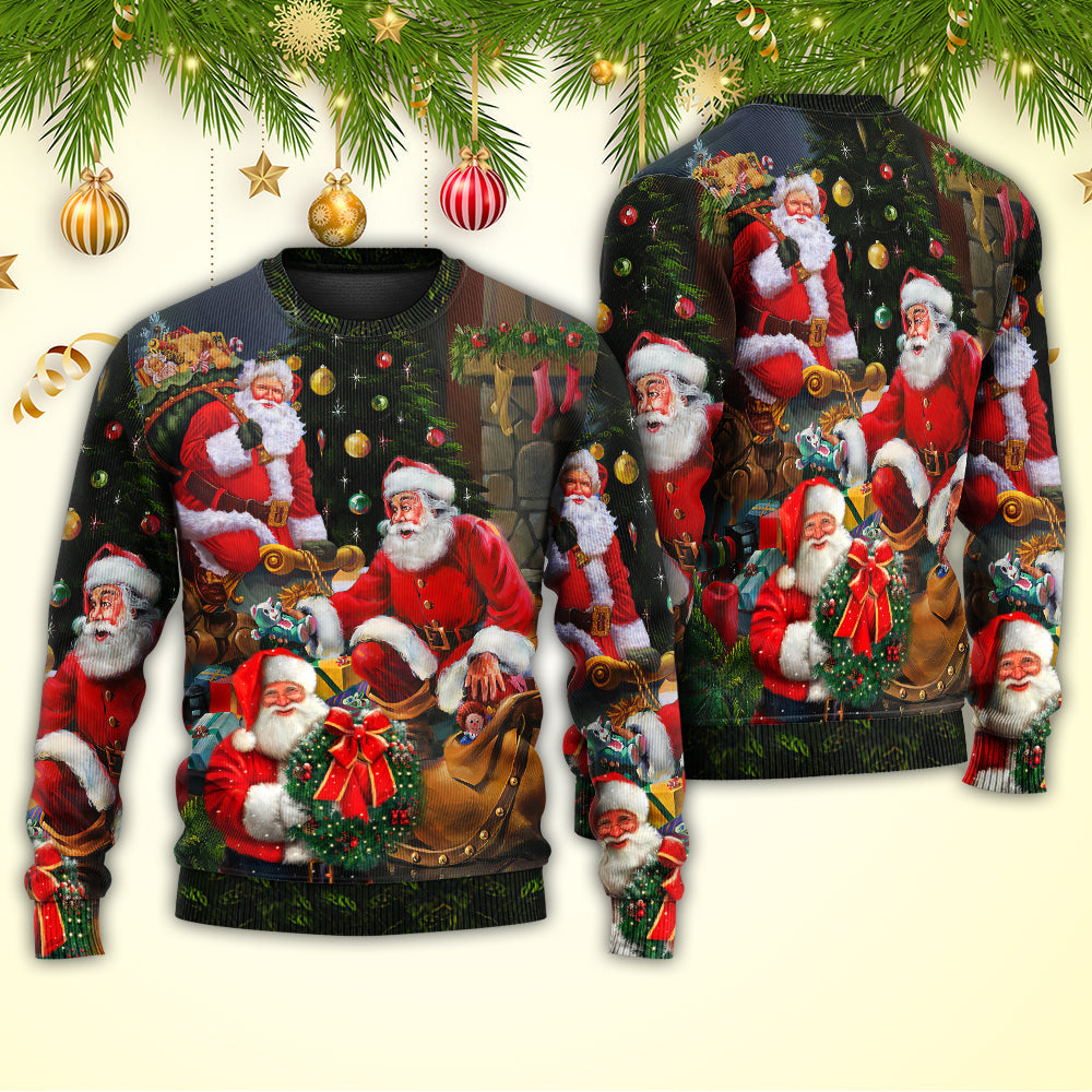 Christmas Santa Gift Xmas Is Coming Sweater For Seasonal Parties Cozy Gatherings And Thoughtful Holiday Gifts