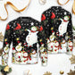 Christmas Snowman Snowy Winter Village Sweater For Seasonal Parties Cozy Gatherings And Thoughtful Holiday Gifts
