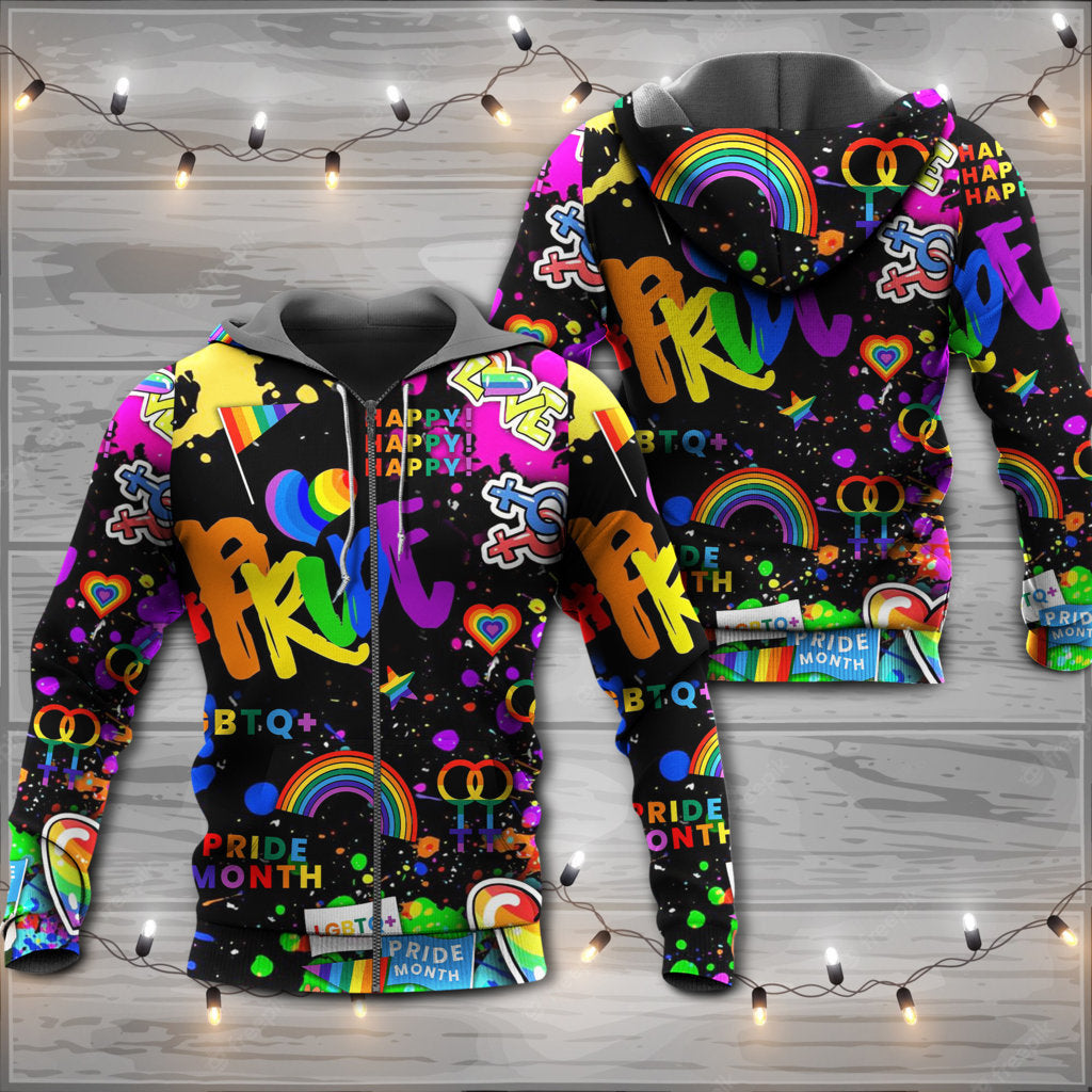 Colorful Pride Unity Hoodie For Colorful Celebrations Casual Travel And Everyday Comfort