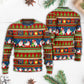 Christmas Santa Claus Happy Xmas Sweater For Festive Parties Family Photos And Comfortable Seasonal Wear
