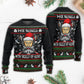 Christmas Valhalla Skull Of Glory Sweater For Holiday Travel Winter Outings And Cheerful Gift Giving