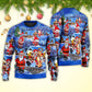 Christmas Santa Drunk Beer Troll Cheerful Sweater For Winter Parties Seasonal Adventures And Relaxed Everyday Styling