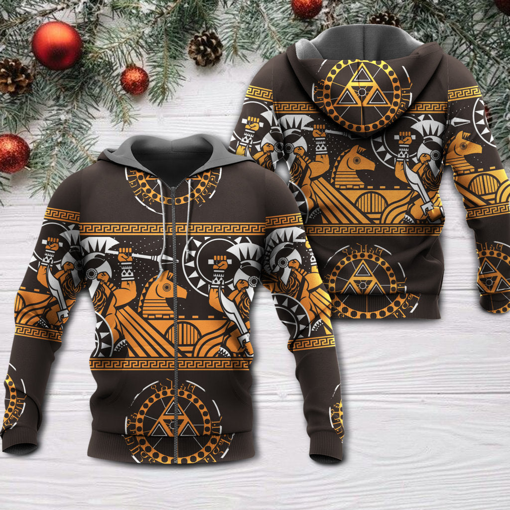 Strong Spartan Warrior Spirit Hoodie For Weekend Adventures Casual Style And Relaxed Comfort