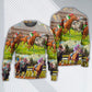 Horse Racing Forward Motion Sweater For Distinctive Animal Artwork Holidays And Thoughtful Gifts