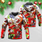 Santa Holiday Party Fun Hoodie For Festive Streetwear Winter Outings And Christmas Celebrations