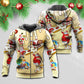Santa Pizza Night Christmas Hoodie For Holiday Gatherings Winter Travel And Seasonal Gifting