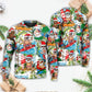 Christmas Santa Aloha Beach Vibe Sweater For Winter Parties Seasonal Adventures And Relaxed Everyday Styling