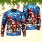 Christmas Santa Xmas Is Coming Night Sweater For Family Gatherings Winter Travel And Everyday Seasonal Comfort