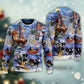 Christmas Farm Happy Sweater For Holiday Travel Winter Outings And Cheerful Gift Giving