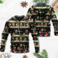 Santa Big Christmas Night Hoodie For Festive Family Moments Winter Wear And Holiday Gift Ideas