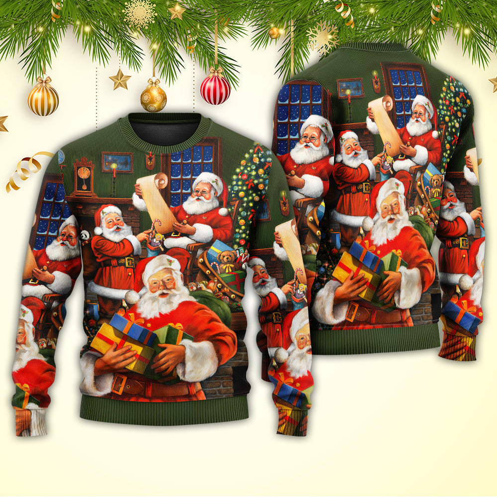 Christmas Santa Gift For Xmas Sweater For Winter Celebrations Family Events And Thoughtful Gifting