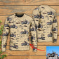 Motorcycle Desert Cactus Mountain Sweater For Motorsport Fans Travel Parties And Relaxed Daily Outfits