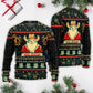 Christmas Cowboy Santa Old West Sweater For Holiday Parties Family Gatherings And Seasonal Gift Giving
