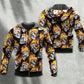Skull Fire Energy Hoodie For Gothic Streetwear Night Events And Bold Everyday Style