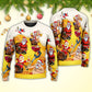 Christmas Santa Holiday Fun Sweater For Winter Celebrations Family Events And Relaxed Seasonal Styling