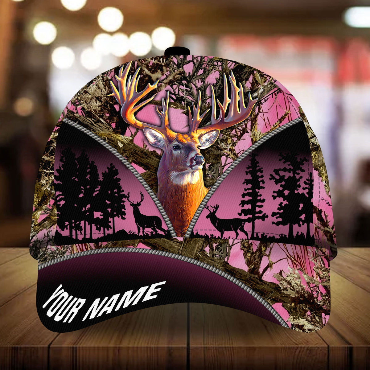 Cool Deer Hunting Art Personalized Classic Cap For Outdoor Travel Festivals And Relaxed Everyday Wear