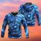 Neon Music Circle Notes Hoodie For Studio Sessions Casual Events And Comfortable Daily Style