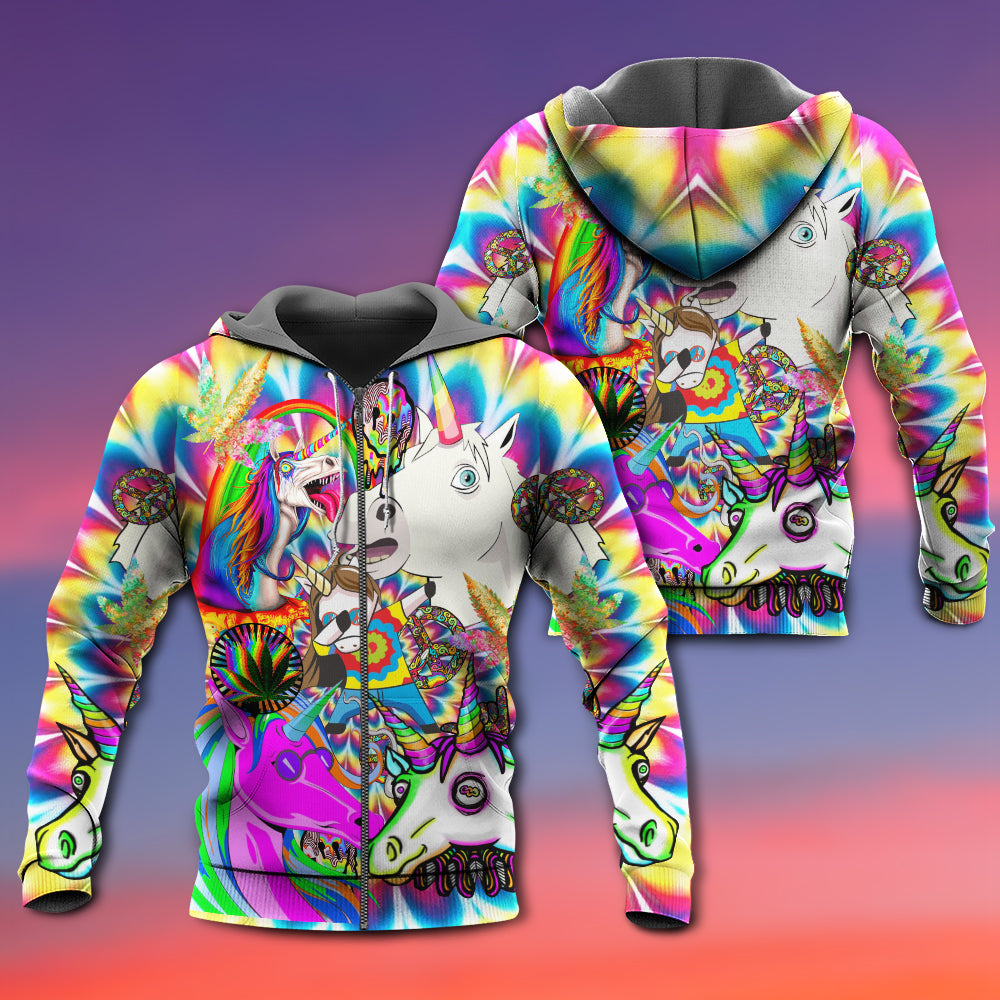 Hippie Unicorn Wonderland Dream Hoodie For Free Spirited Travel Casual Wear And Comfortable Layering