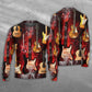 Halloween Abstract Guitar Sweater For Halloween Events Weekend Outings And Creative Gift Giving