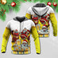 Santa Wants More Cheer Hoodie For Christmas Events Holiday Travel And Comfortable Casual Outfits