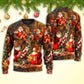 Christmas Funny Santa Gift Xmas Is Coming Sweater For Holiday Travel Winter Outings And Cheerful Gift Giving