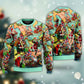 Christmas Santa World Map Sweater For Winter Celebrations Family Events And Thoughtful Gifting