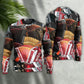 Accordion Gentleman Music Sweater For Holidays Parties And Comfortable Everyday Wear